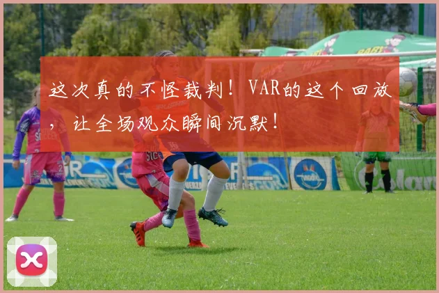 这次真的不怪裁判！VAR的这个回放，让全场观众瞬间沉默！